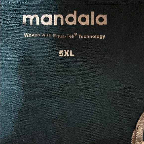 Mandala Teal scrubs size 5xl - Picture 4 of 7